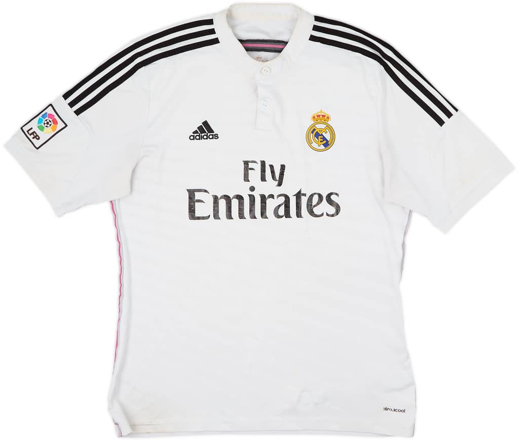 2014-15 Real Madrid Home Shirt - 4/10 - (L)