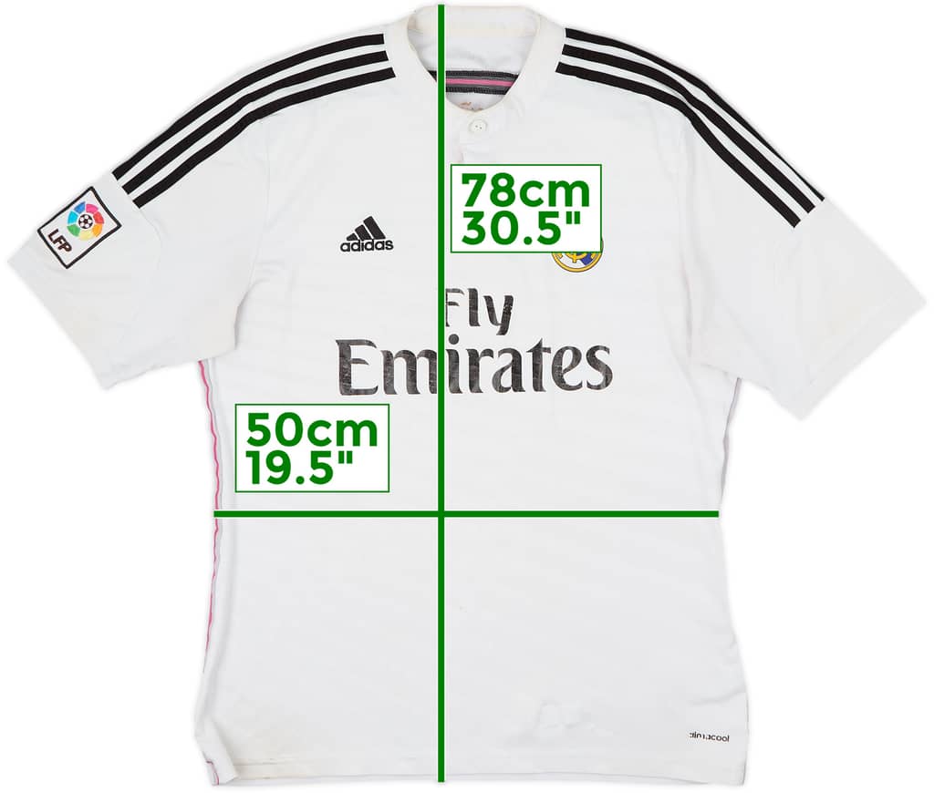 2014-15 Real Madrid Home Shirt - 4/10 - (L)