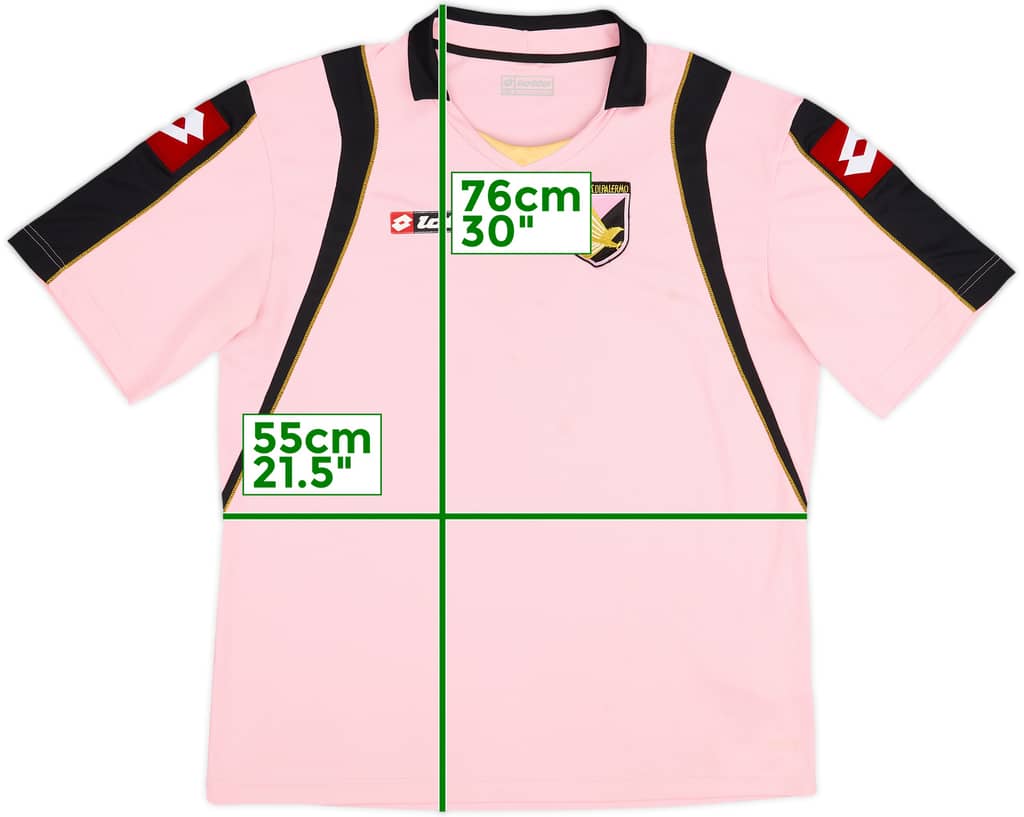 2009-10 Palermo Home Shirt - 7/10 - (XXL)