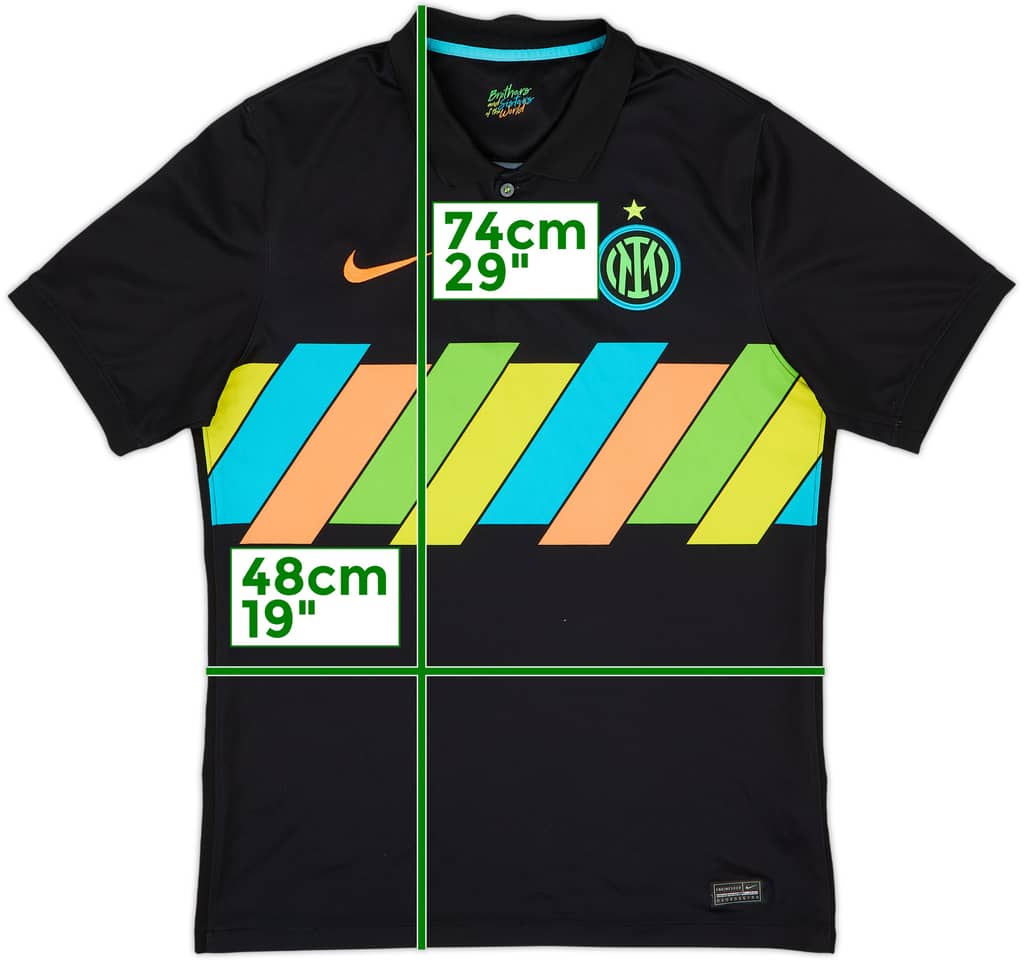 2021-22 Inter Milan Third Shirt - 8/10 - (M)