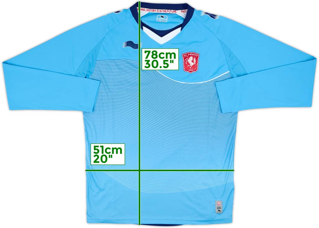 2011-12 FC Twente Away L/S Shirt - 9/10 - (XL)