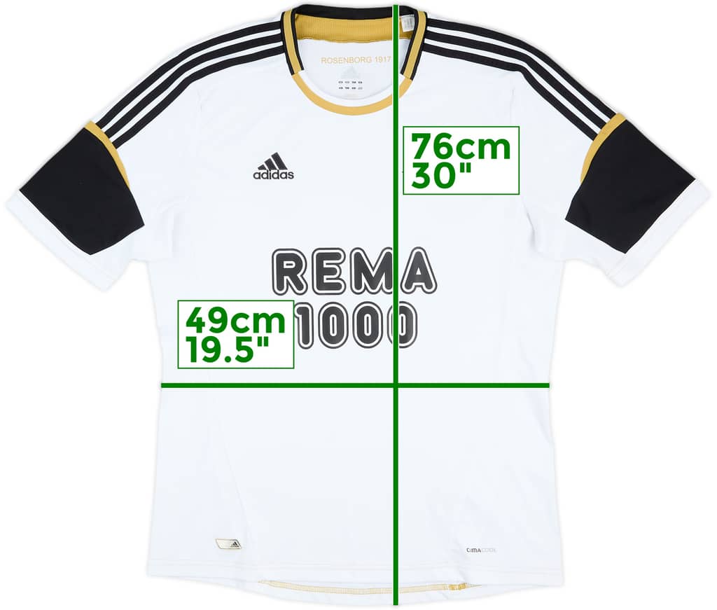 Camiseta de local del Rosenborg 2011 - 9/10 - (L)