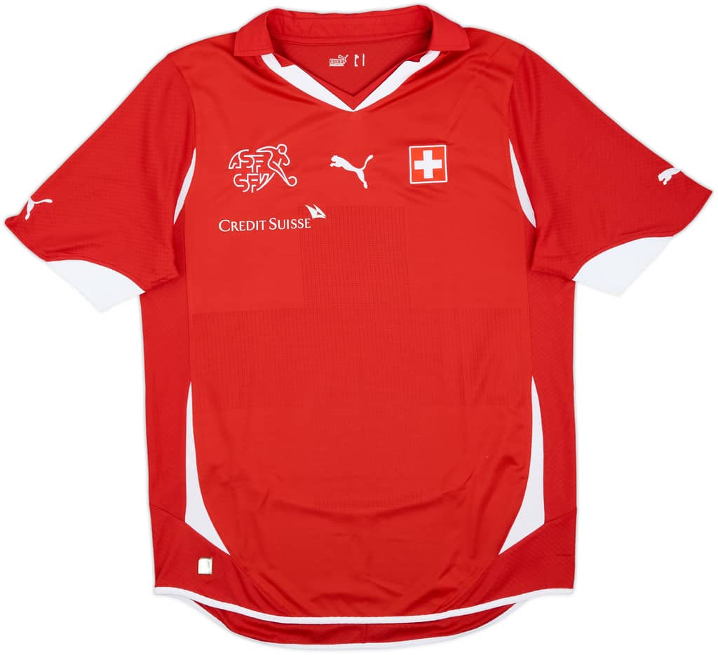 2010-11 Switzerland Home Shirt - 9/10 - (L)