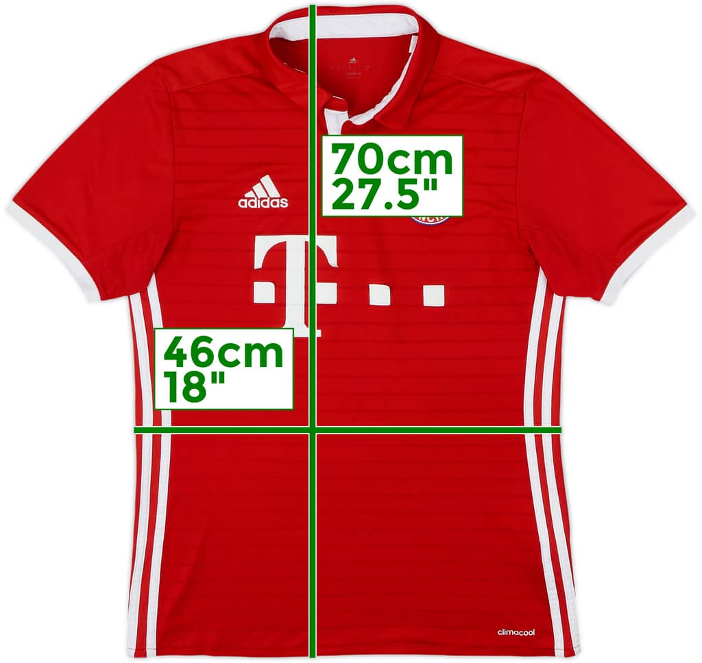 2016-17 Bayern Munich Home Shirt - 5/10 - (S)