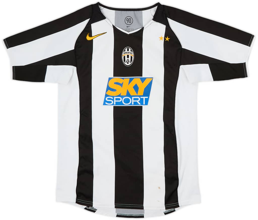 2004-05 Juventus Home Shirt - 6/10 - (L.Boys)