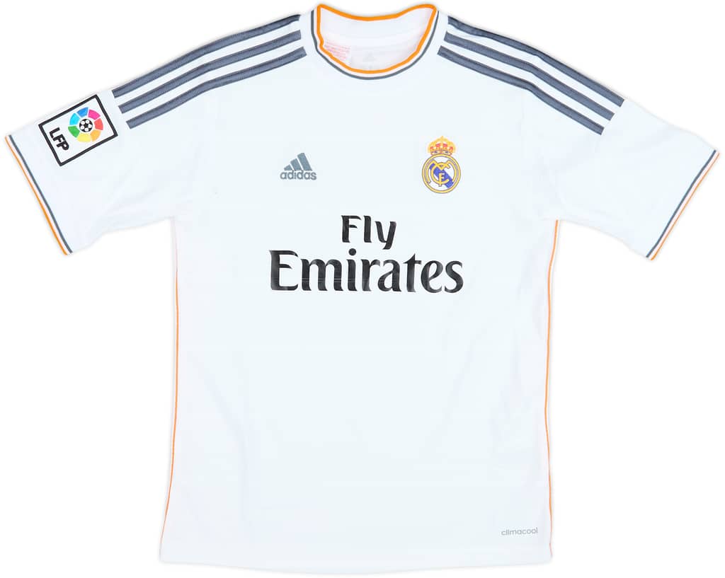 2013-14 Real Madrid Home Shirt - 7/10 - (M.Boys)