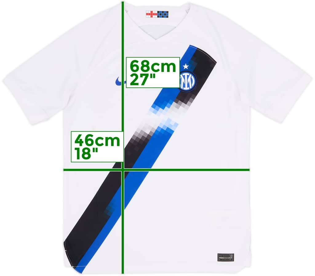 2023-24 Inter Milan Away Shirt - 6/10 - (XL.Boys)