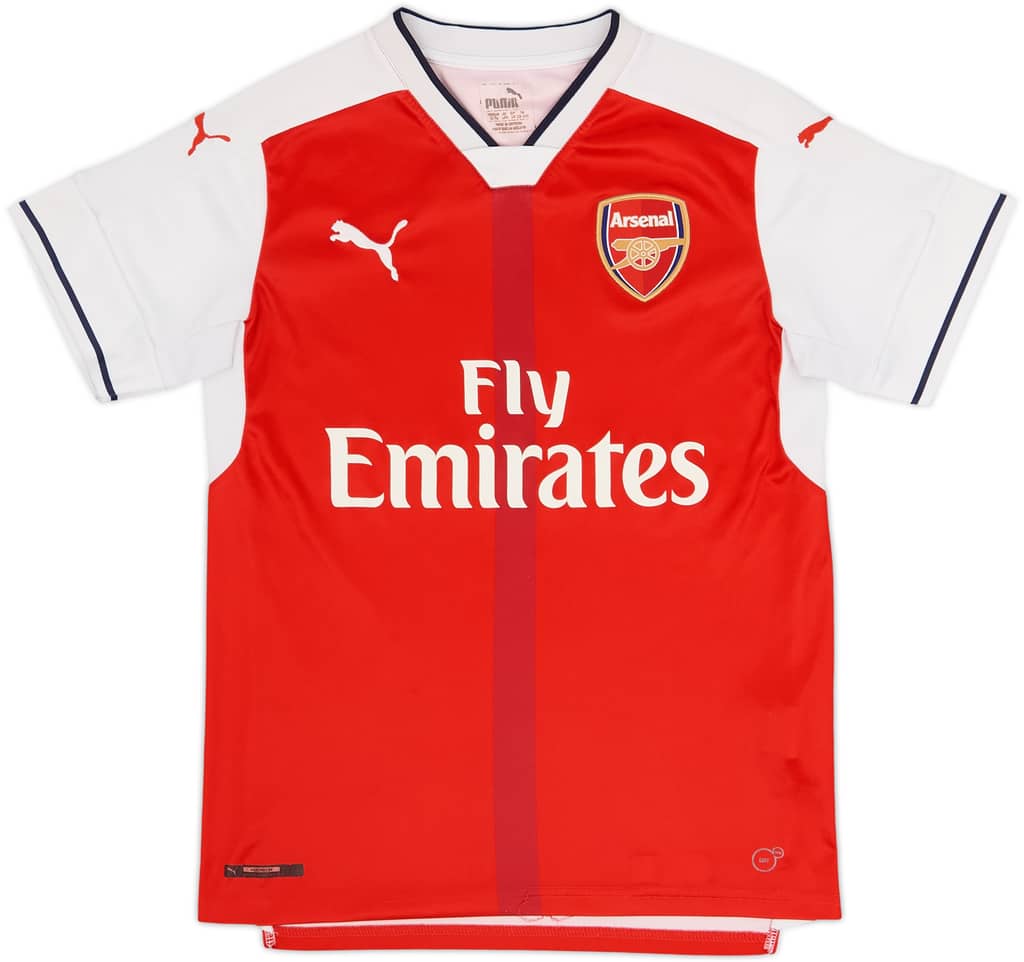 2016-17 Arsenal Home Shirt - 5/10 - (L.Boys)