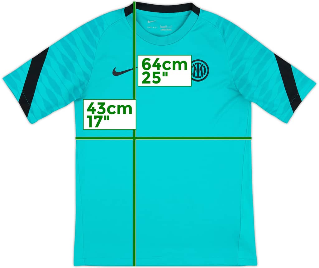 2021-22 Inter Milan Nike Training Shirt - 7/10 - (XL)