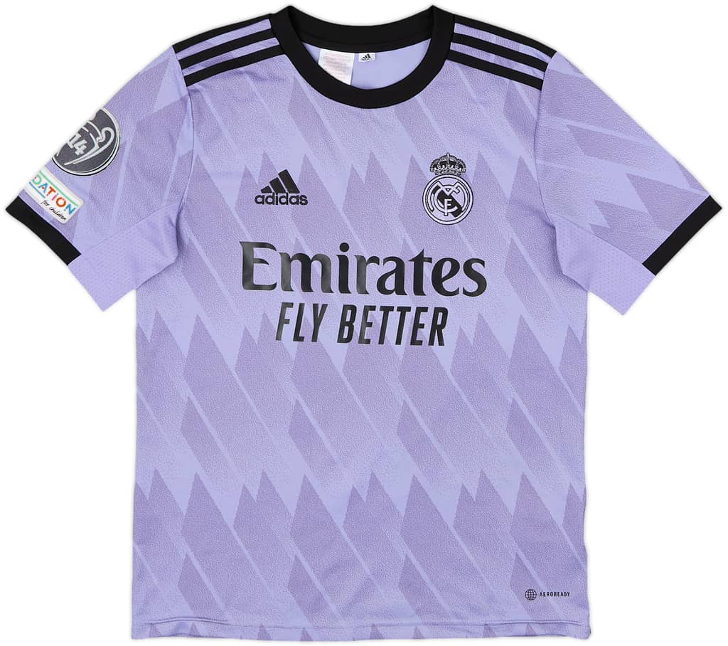 2022-23 Real Madrid Away Shirt - 8/10 - (XL.Boys)