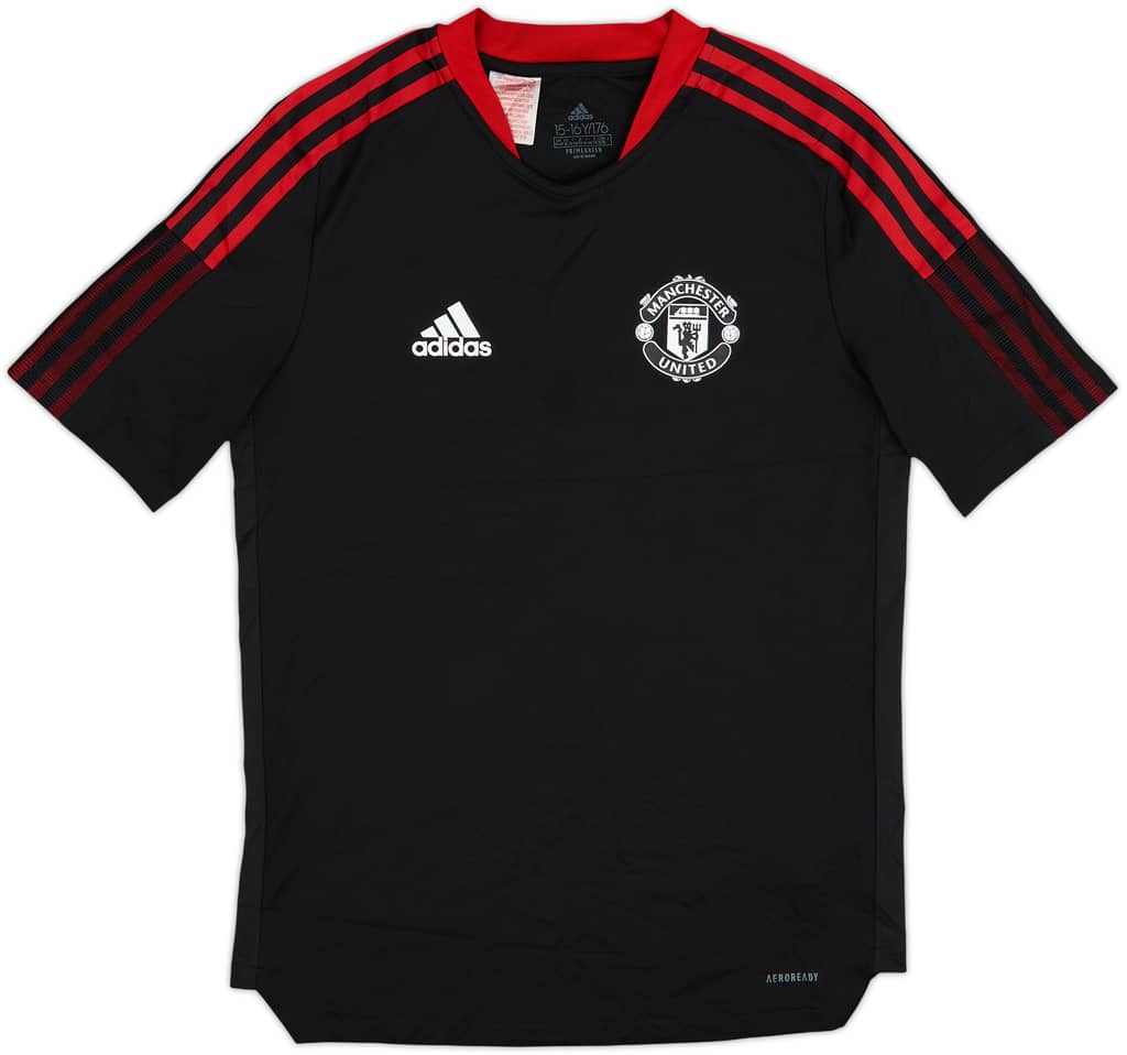 2021-22 Manchester United adidas Training Shirt - 10/10 - (XL.Boys)