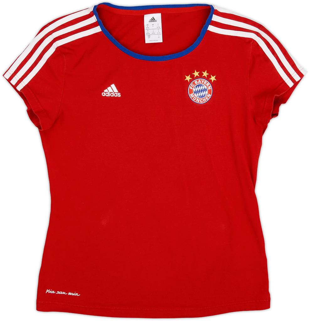 2014-15 Bayern Munich adidas Cotton Tee - 8/10 - (Women's S)