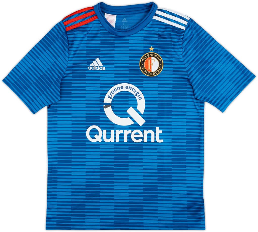 Camiseta de visitante del Feyenoord 2018-19 - 5/10 - (Niños XL)