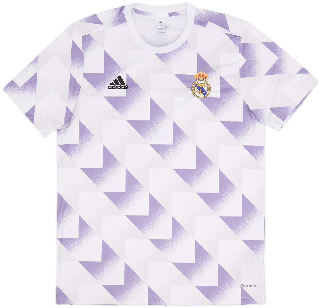 2022-23 Real Madrid adidas Training Shirt - 8/10 - (L)