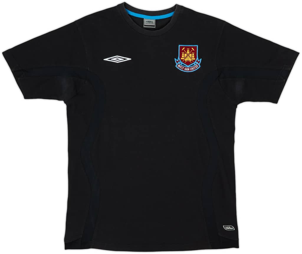2009-10 West Ham United Umbro Cotton Tee - 9/10 - (M)