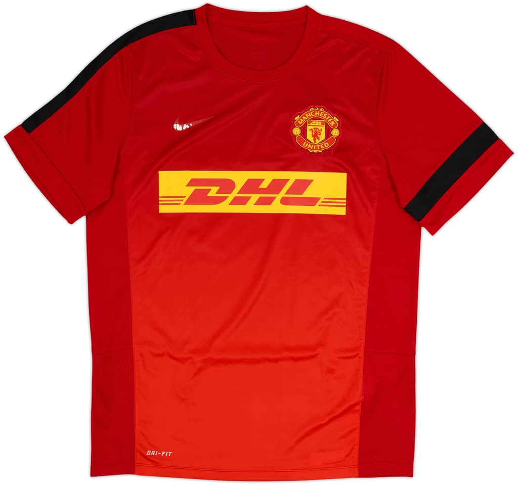 2013-14 Manchester United Nike Training Shirt - 4/10 - (L)