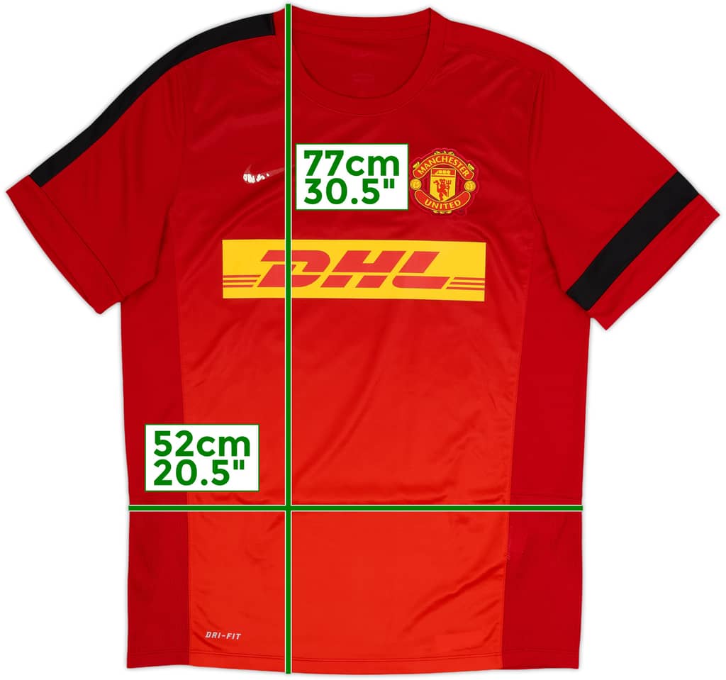 2013-14 Manchester United Nike Training Shirt - 4/10 - (L)