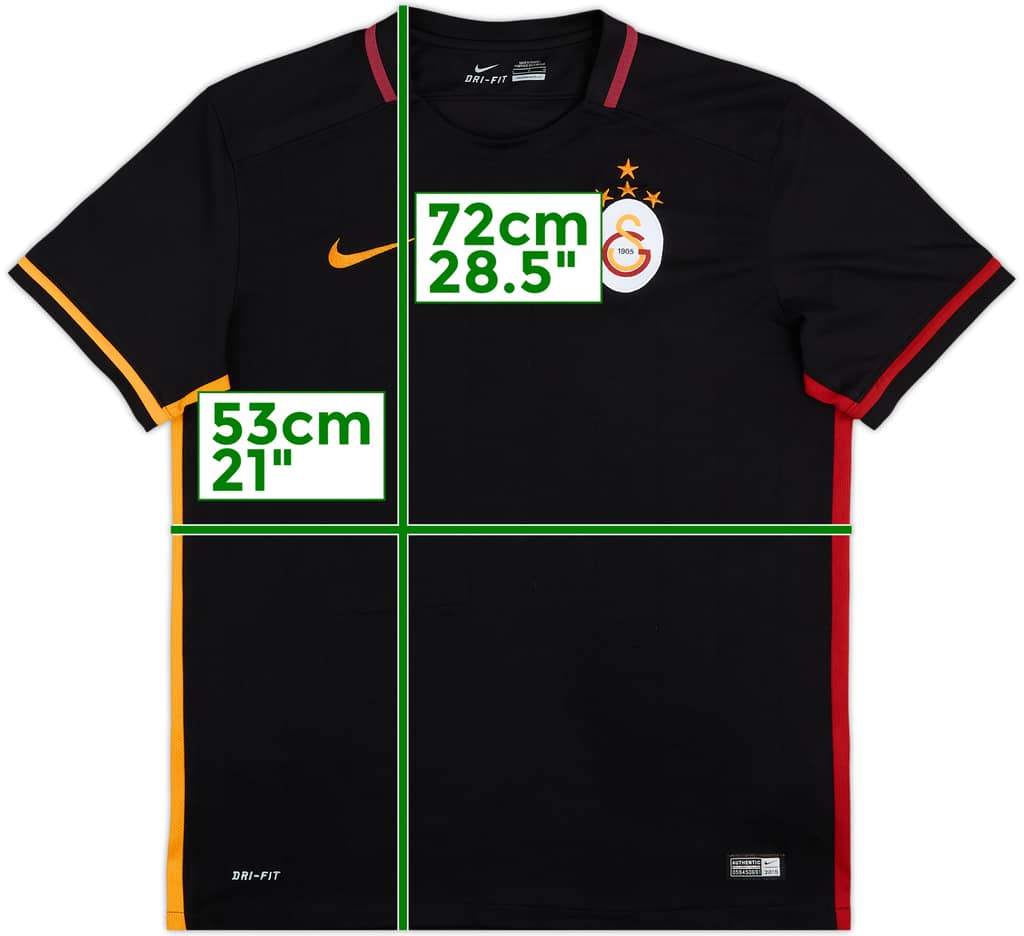 Camiseta de visitante del Galatasaray 2015-16 - 6/10 - (L)