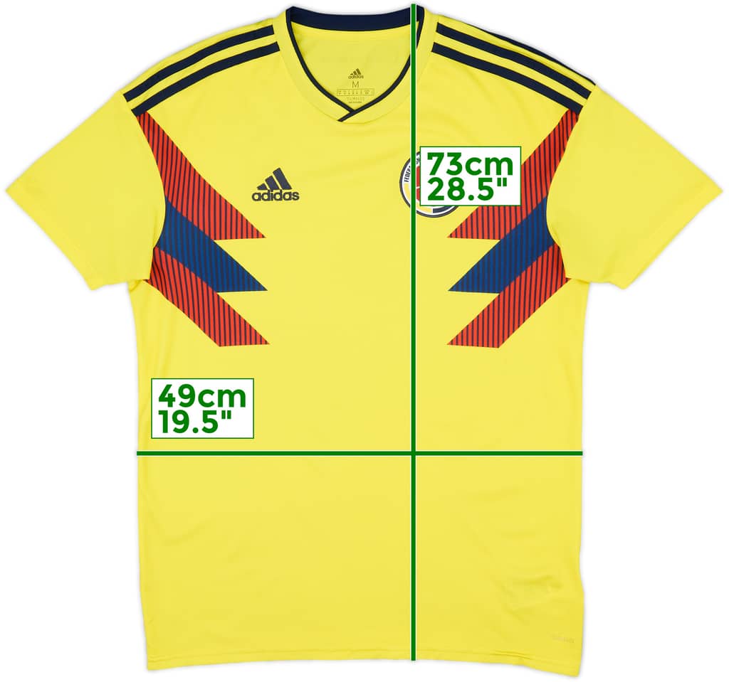 2018-19 Colombia Home Shirt - 10/10 - (M)