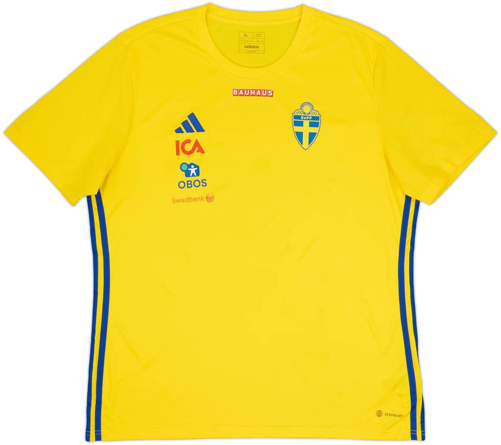2022-23 Sweden adidas Training Shirt - 5/10 - (XL)