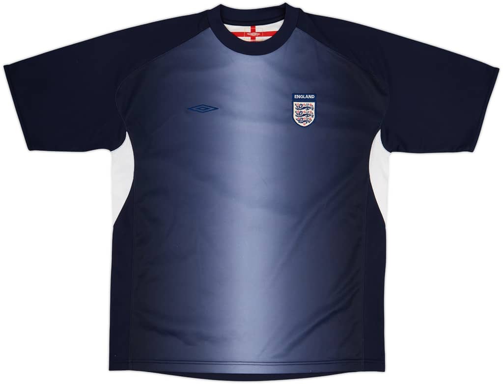 2006-07 England Umbro Training Shirt - 8/10 - (L)