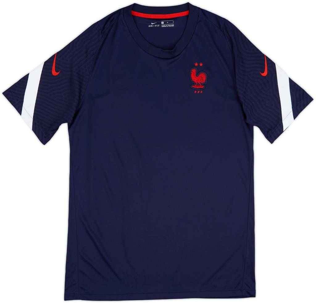 Camiseta Nike de entrenamiento de Francia 2020-21 - 8/10 - (M)