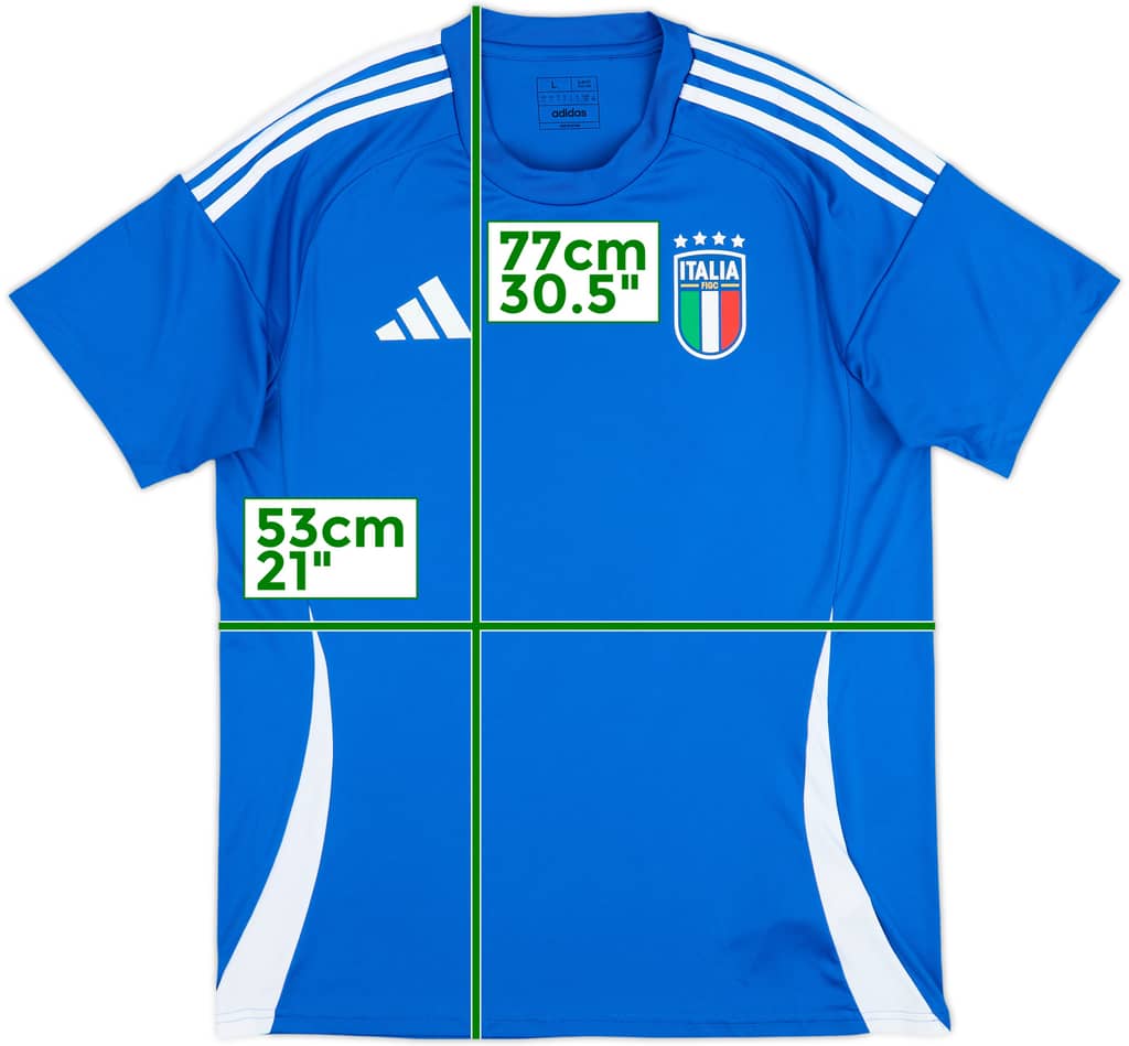 2024-25 Italy Basic Home Shirt - 10/10 - (L)