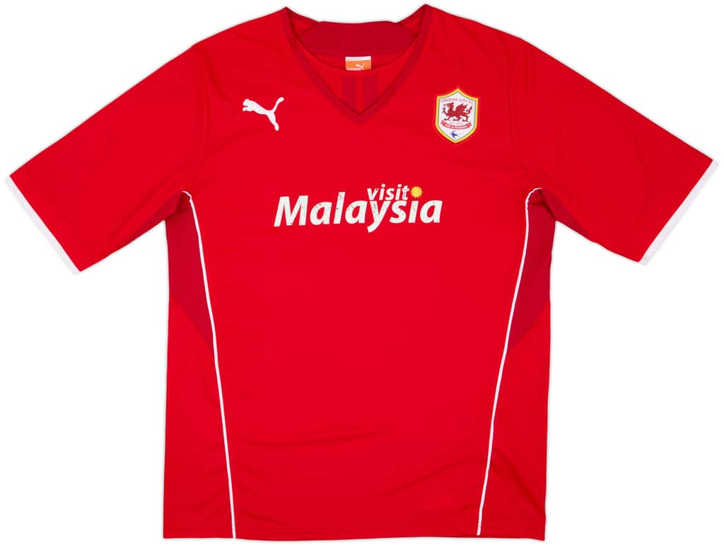 2013-14 Cardiff Home Shirt - 5/10 - (L)