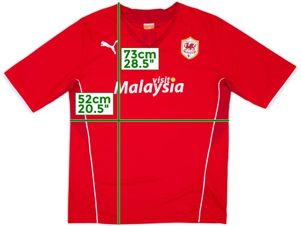 2013-14 Cardiff Home Shirt - 5/10 - (L)