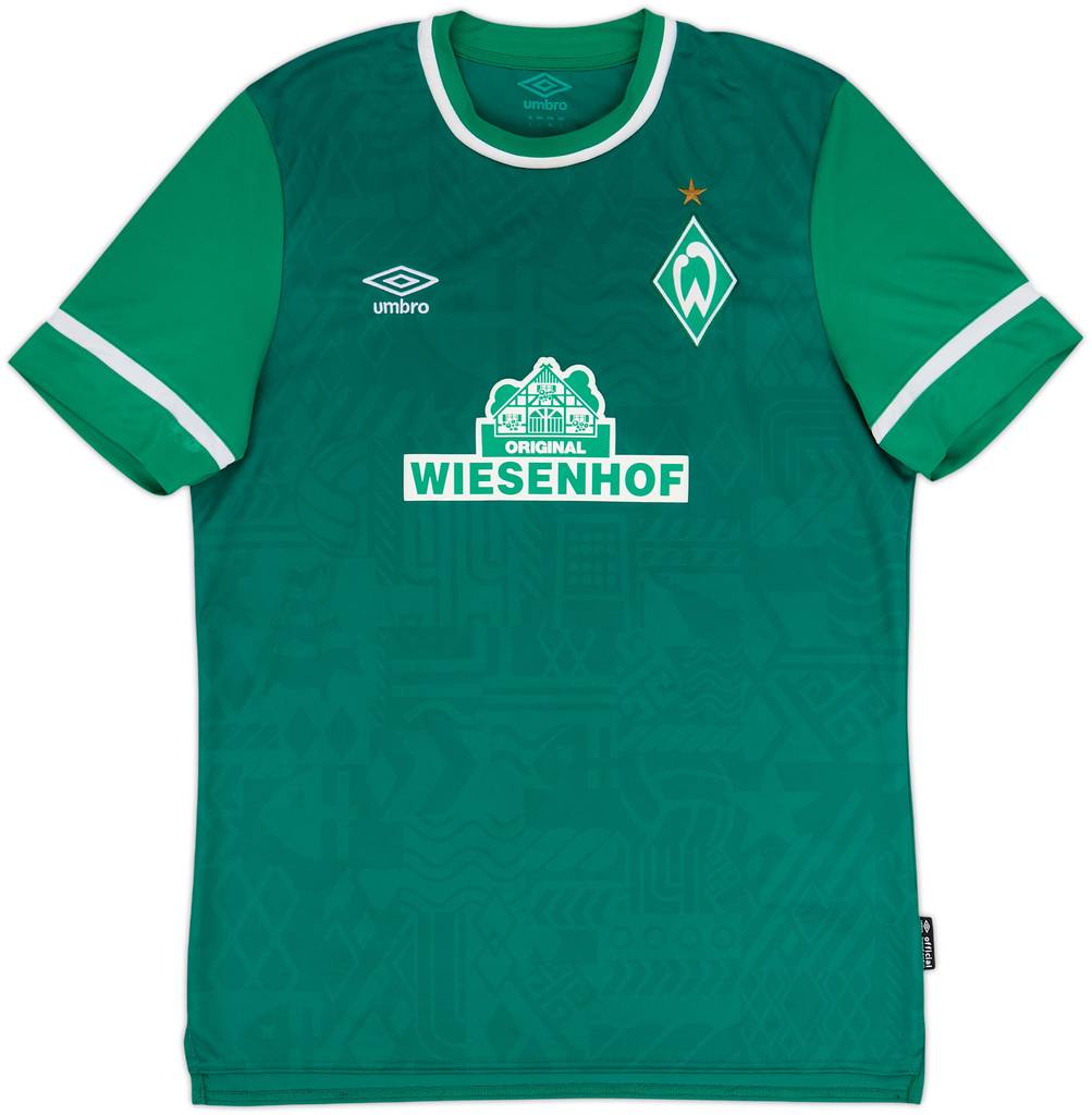 2021-22 Werder Bremen Home Shirt - 10/10 - (L)