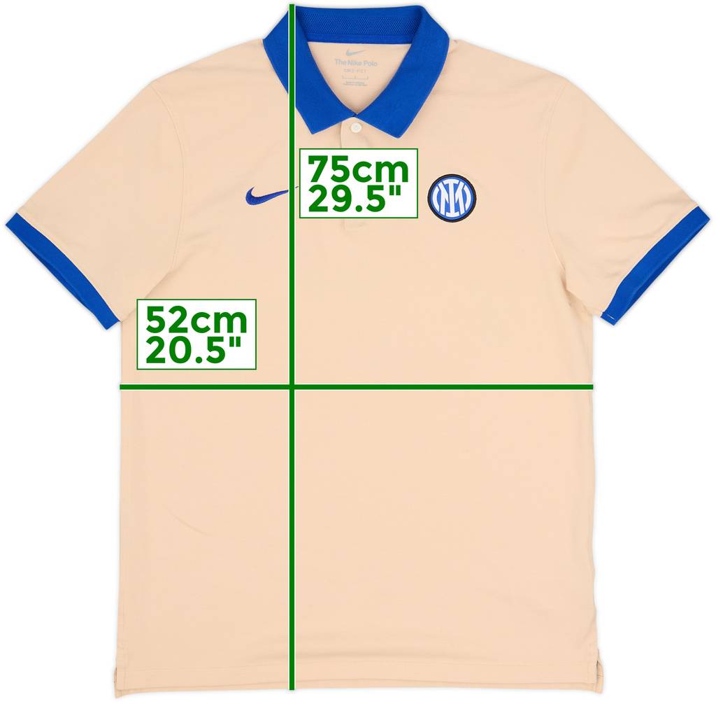 2024-25 Inter Milan Nike Polo Shirt - 8/10 - (L)