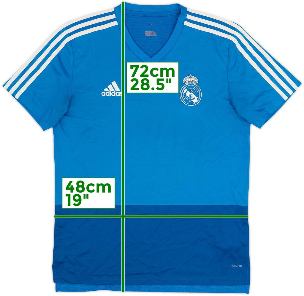 2018-19 Real Madrid adidas Training Shirt - 8/10 - (S)