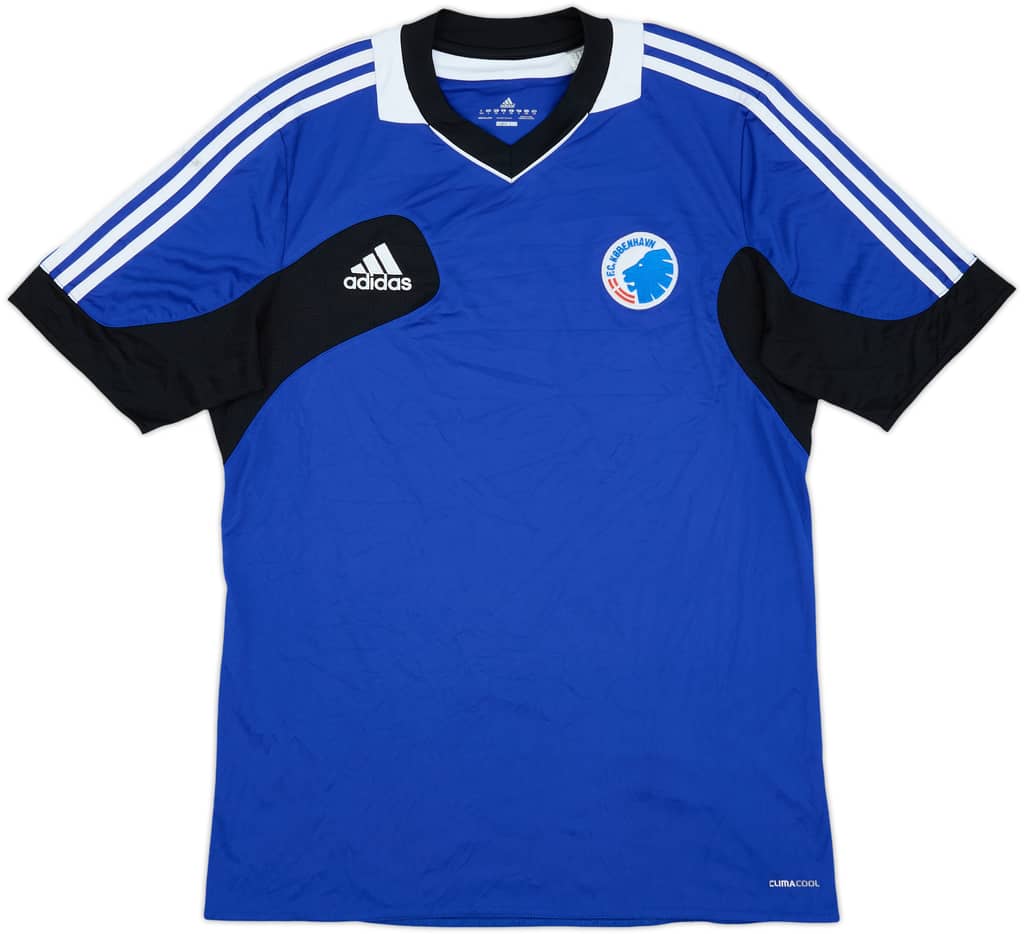 2012-13 FC Copenhagen adidas Training Shirt - 9/10 - (L/XL)