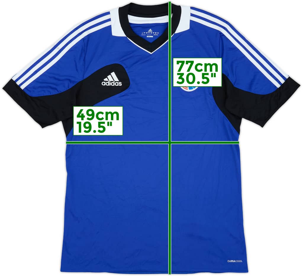2012-13 FC Copenhagen adidas Training Shirt - 9/10 - (L/XL)