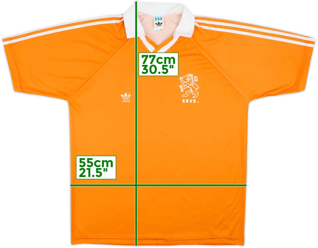 1990-92 Netherlands Home Shirt - 7/10 - (XL)