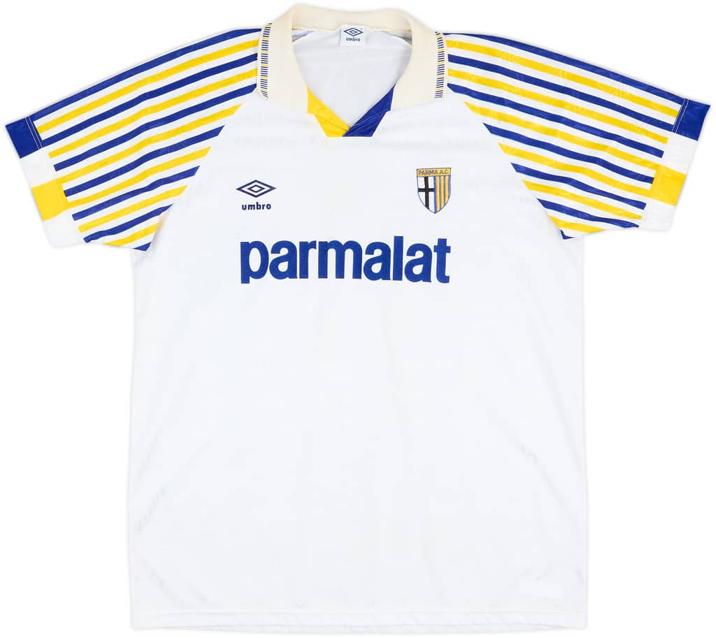 Camiseta de local del Parma 1991-92 - 7/10 - (XL)