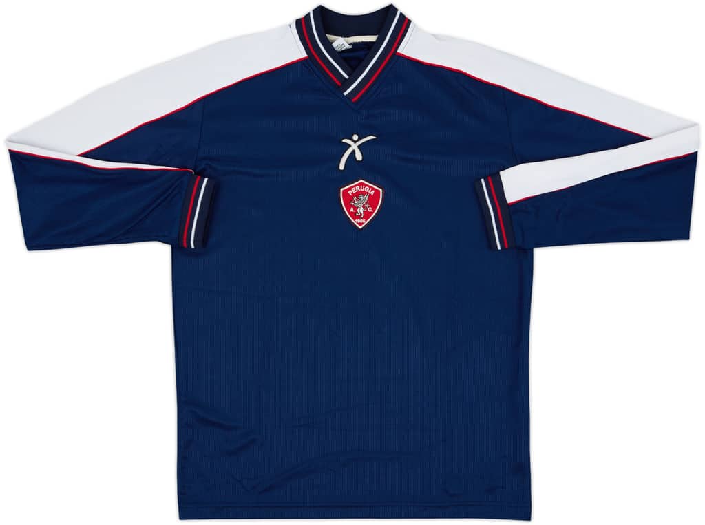 1999-00 Perugia Galex Training L/S Shirt - 8/10 - (S)