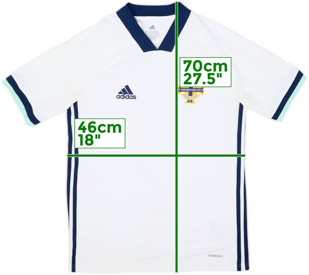 2020-21 Northern Ireland Away Shirt - 7/10 - (XL.Boys)
