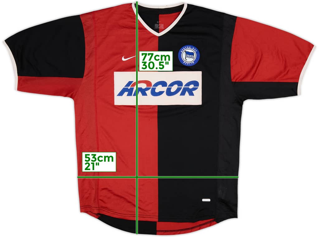 2001-02 Hertha Berlin Away Shirt - 6/10 - (L)