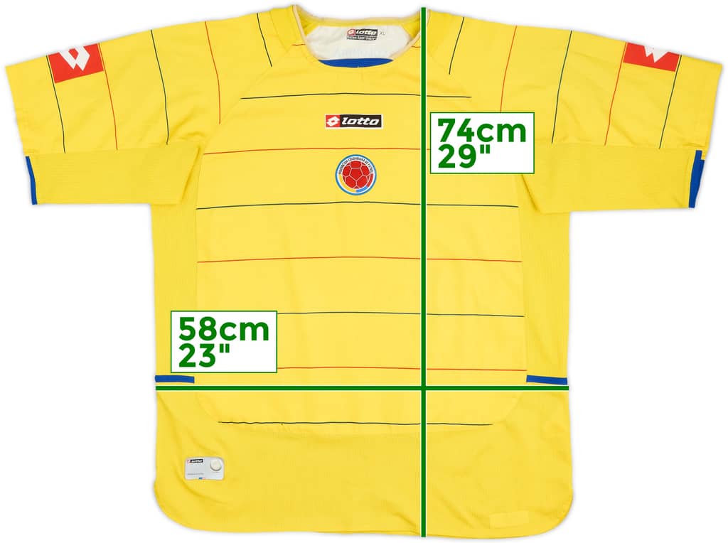 2004-06 Colombia Home Shirt - 6/10 - (XL)