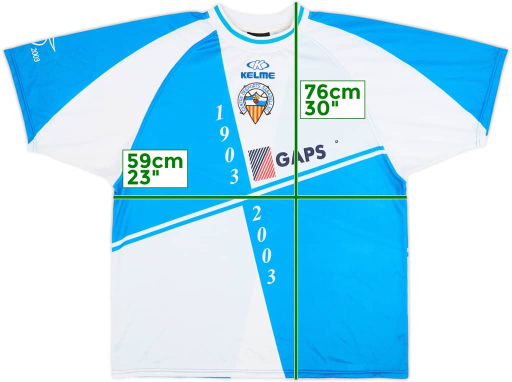 2002-03 Sabadell Centenary Home Shirt - 9/10 - (XL)