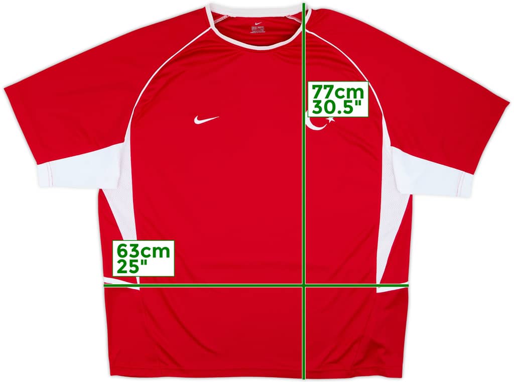 2003-04 Turkey Home Shirt - 9/10 - (XXL)