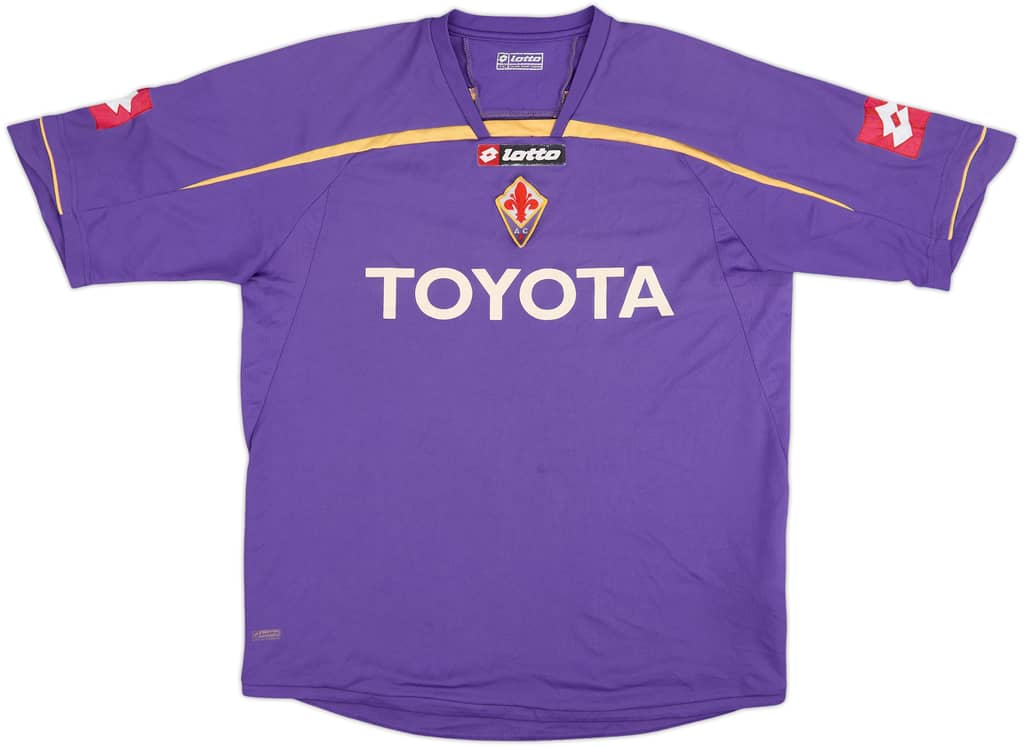 Camiseta de local de la Fiorentina 2009-10 - 5/10 - (XXL)