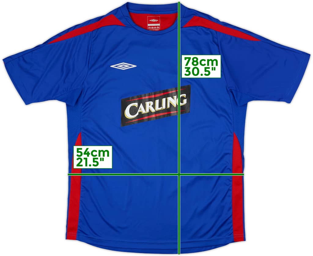 2008-09 Rangers Umbro Training Shirt - 6/10 - (L)