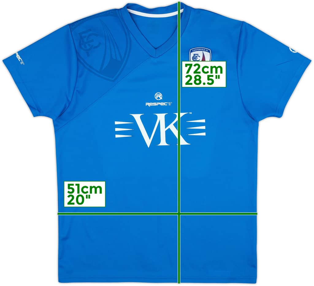 2010-11 Chesterfield Home Shirt - 6/10 - (M)