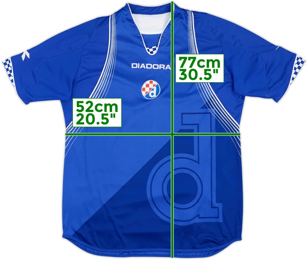 2007-08 NK Dinamo Zagreb European Home Shirt - 7/10 - (XL)