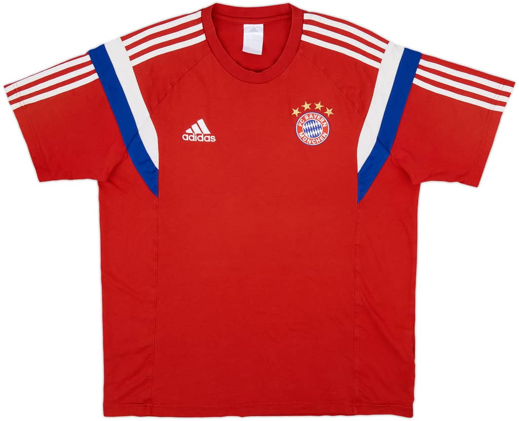 2014-15 Bayern Munich adidas Cotton Tee - 7/10 - (L)