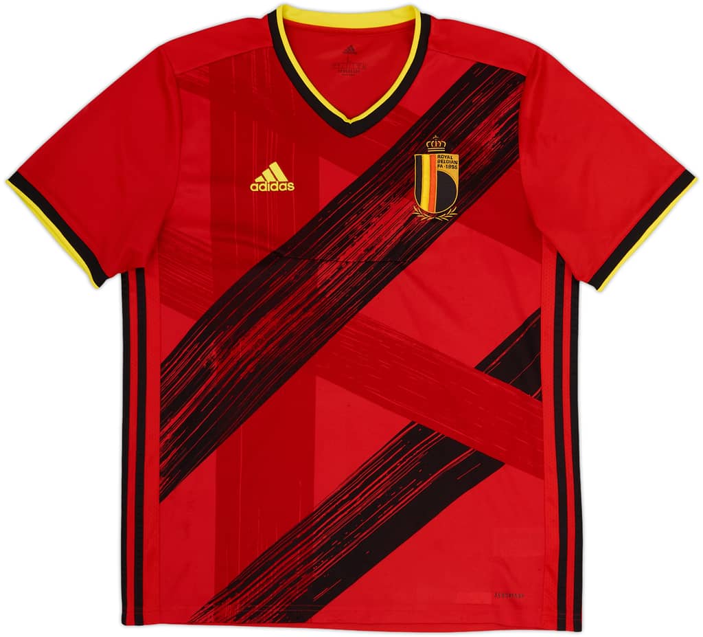 2020-21 Belgium Home Shirt - 4/10 - (L)
