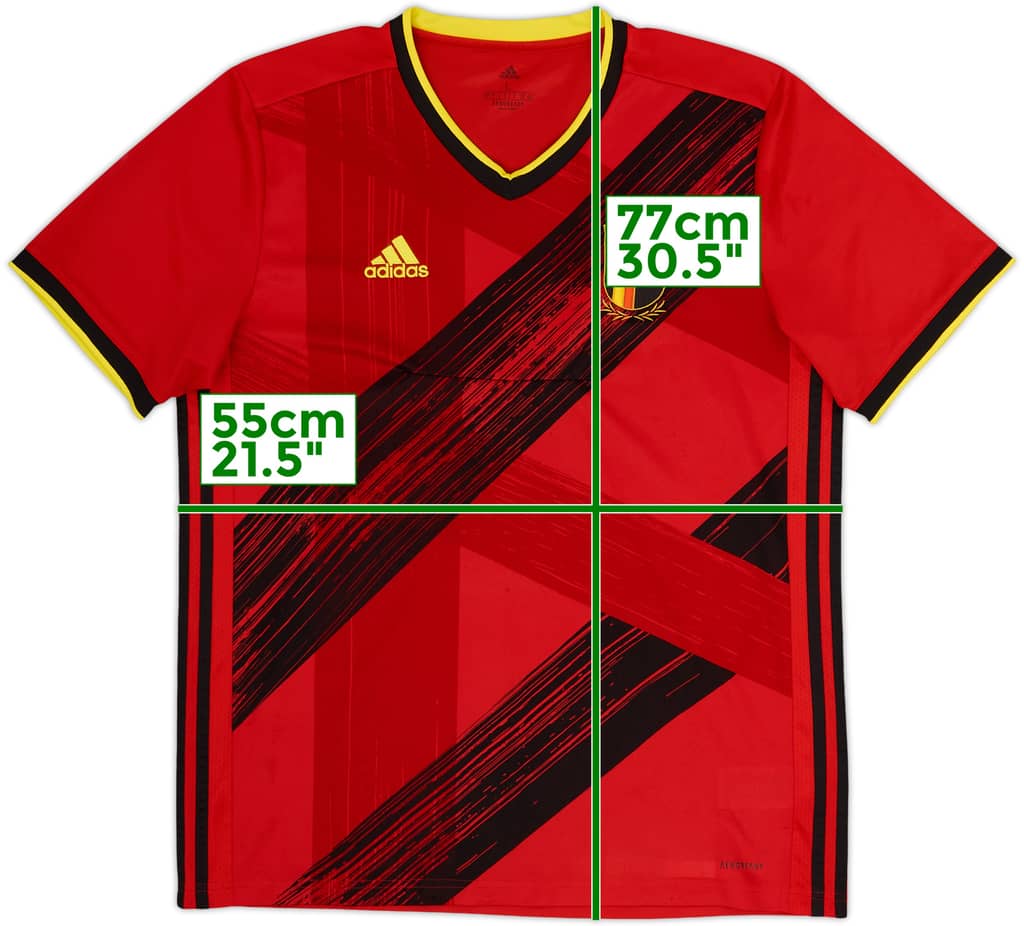 2020-21 Belgium Home Shirt - 4/10 - (L)