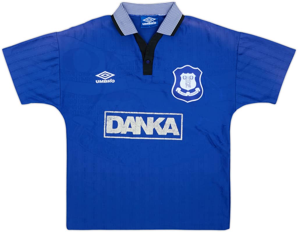 1995-97 Everton Home Shirt - 5/10 - (Y)